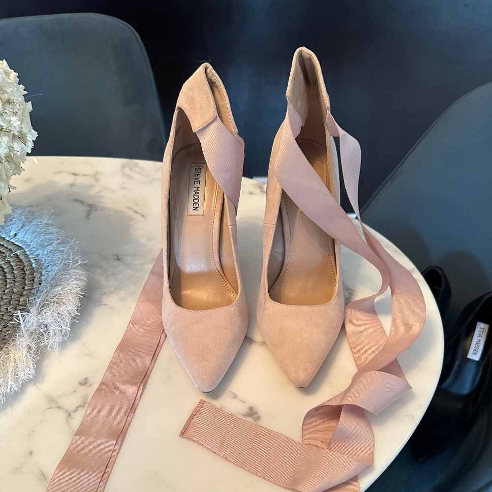 Blush Pink Steve Madden Heels